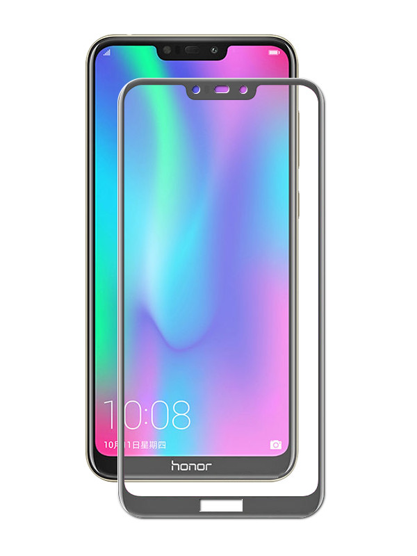 

Аксессуар Защитное стекло DF для Honor 8C Fullscreen hwColor-78 Black Frame, Huawei Honor 8C