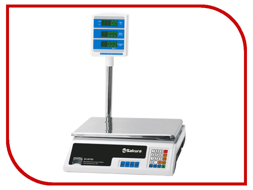 

Весы Sakura SA-6079D Professional, SA-6079D