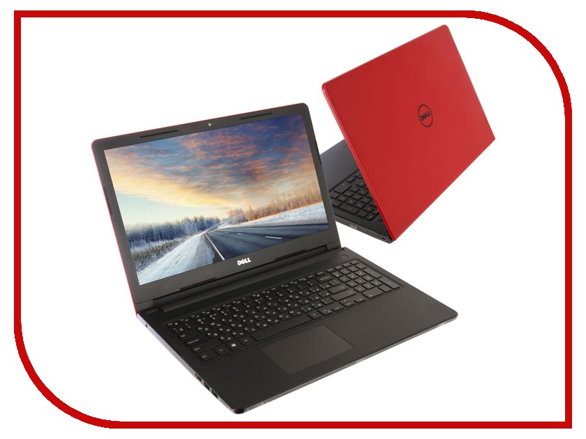 

Ноутбук Dell Inspiron 3573 3573-6113 Red (Intel Pentium N5000 1.1 GHz/4096Mb/1000Gb/DVD-RW/Intel HD Graphics/Wi-Fi/Cam/15.6/1366x768/Linux), 3573-6113