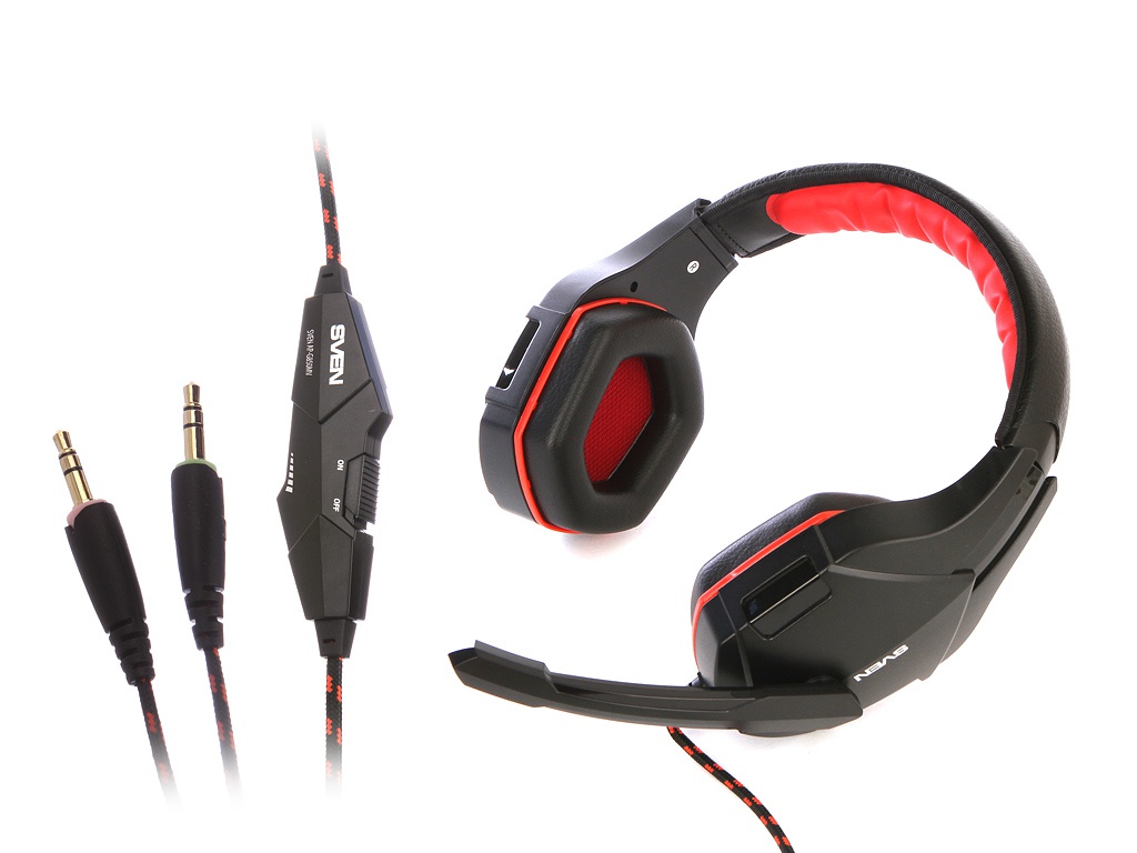 

Наушники Sven AP-G850MV Black-Red, AP-G850MV