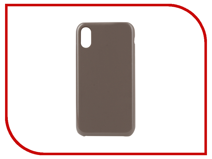 

Аксессуар Чехол Innovation для APPLE iPhone XR Silicone Grey 12845, 12845