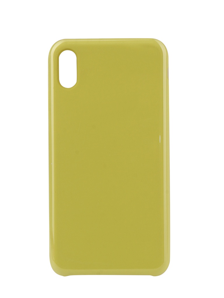 

Аксессуар Чехол Innovation для APPLE iPhone XS Max Silicone Yellow 12852, 12852