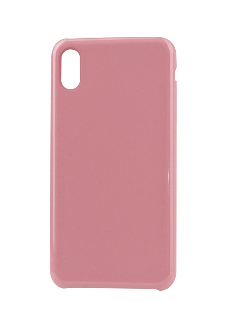 фото Чехол innovation для apple iphone xs max silicone pink 12850