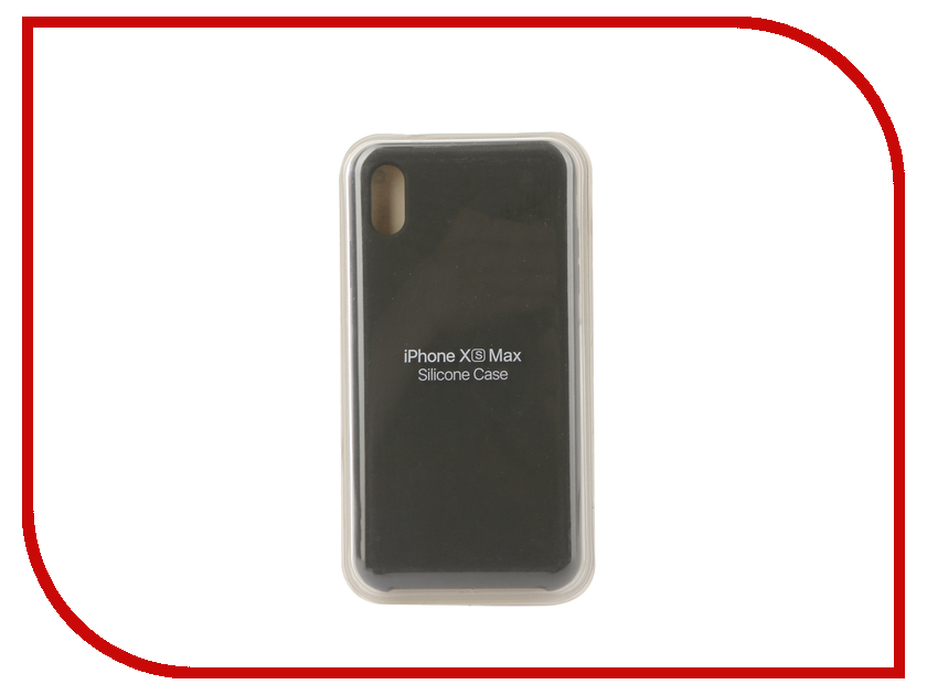

Аксессуар Чехол Innovation для APPLE iPhone XS Max Silicone Grey 12855, 12855