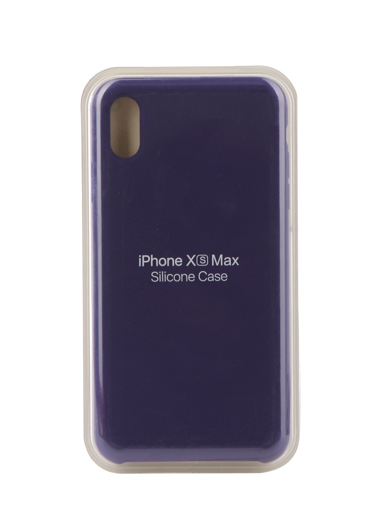 

Аксессуар Чехол Innovation для APPLE iPhone XS Max Silicone Purple 12853, 12853