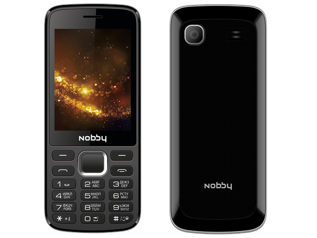 

Сотовый телефон Nobby 300 Black-Gray, 300