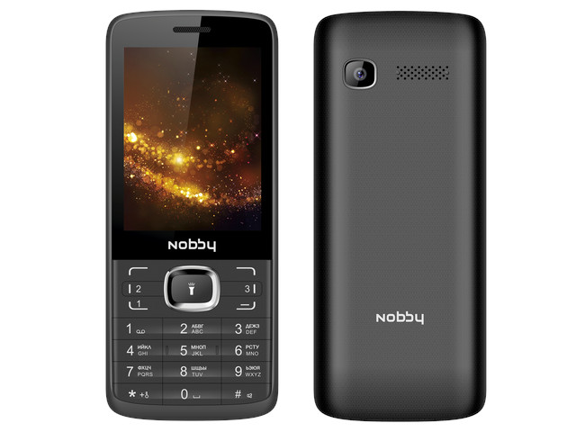 

Сотовый телефон Nobby 330T Black-Grey, 330T