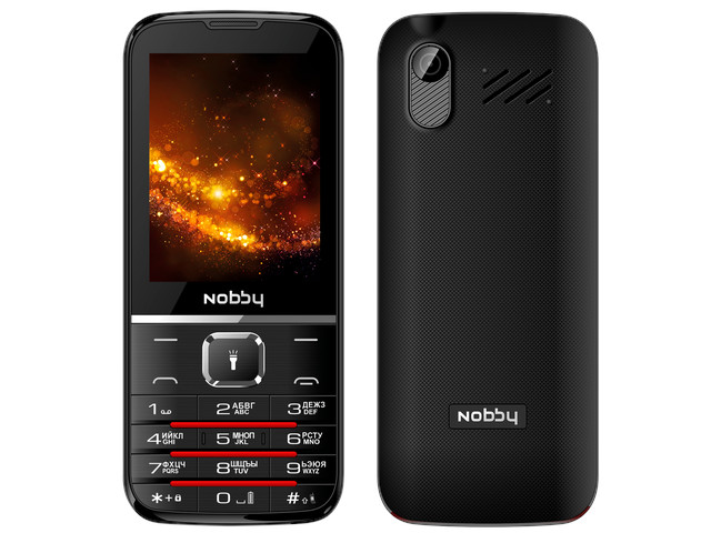 Сотовый телефон Nobby 310 Black-Grey