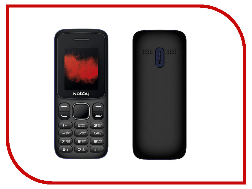 

Сотовый телефон Nobby 100 Black-Blue, 100
