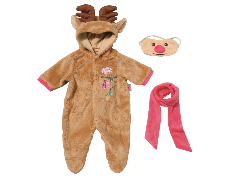 фото Одежда для куклы zapf creation baby annabell костюм северный олень 701-157