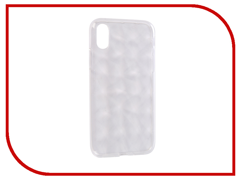

Аксессуар Чехол SkinBox для APPLE iPhone X Slim Silicone Diamond Transparent T-S-AIX-007, T-S-AIX-007