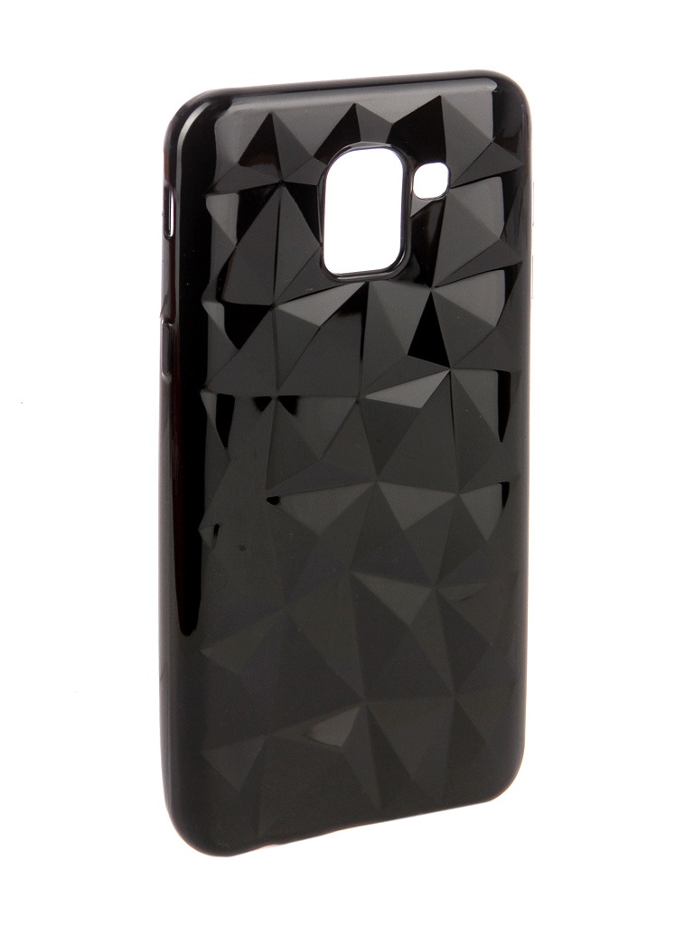 

Аксессуар Чехол SkinBox для Samsung Galaxy J6 2018 Slim Silicone Diamond Black T-S-SGJ62018-007, T-S-SGJ62018-007