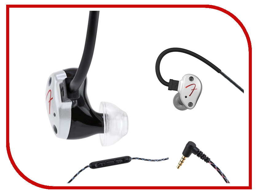 

Fender PureSonic Wired Earbud Olympic Pearl, PureSonic Wired Earbud Olympic