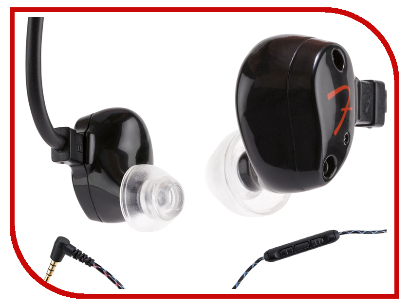 

Fender PureSonic Wired Earbud Black, PureSonic Wired Earbud