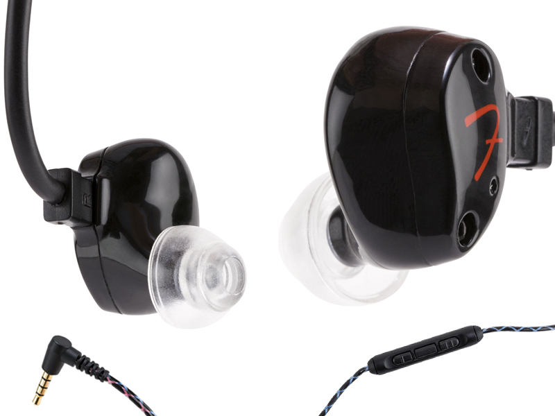 

Наушники Fender PureSonic Wired Earbud Black, PureSonic Wired Earbud