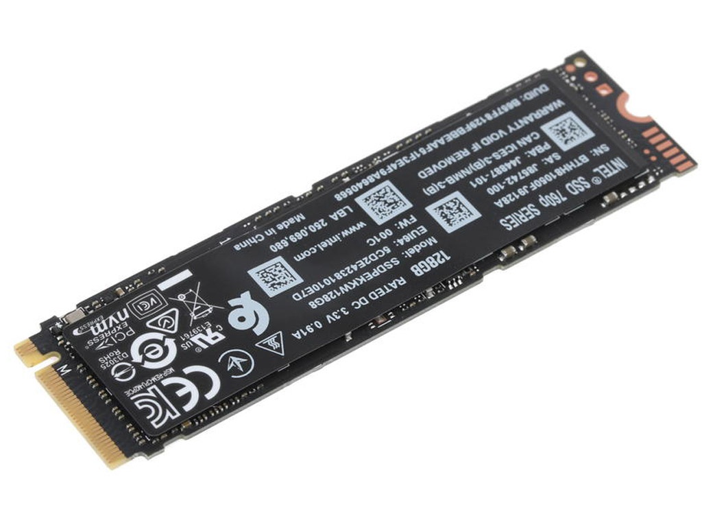 

Жесткий диск Intel 760p Series 128Gb SSDPEKKW128G801, SSDPEKKW128G801