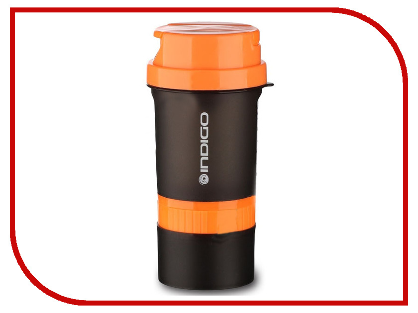 

Шейкер Indigo Kivach IN015 400ml Black-Orange, IN015