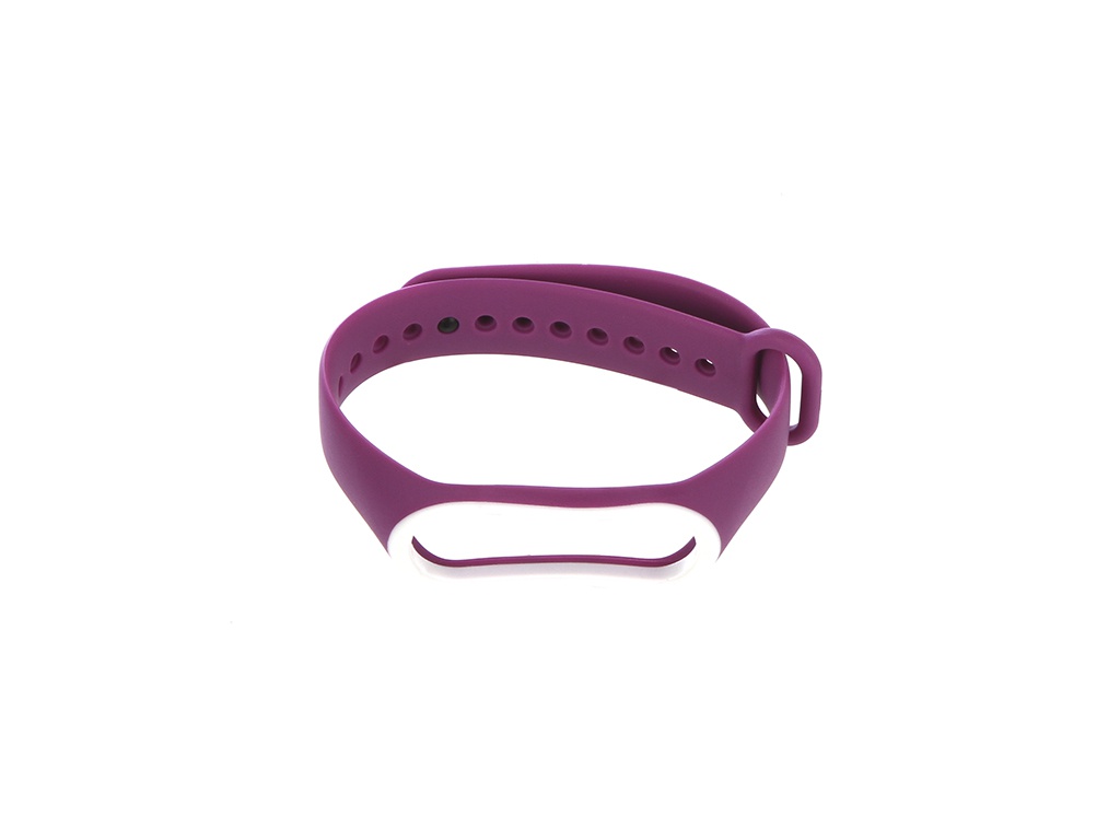 фото Aксессуар Ремешок Gurdini Silicone для Xiaomi Mi Band 4 / Mi Band 3 Purple 907358 / 908144