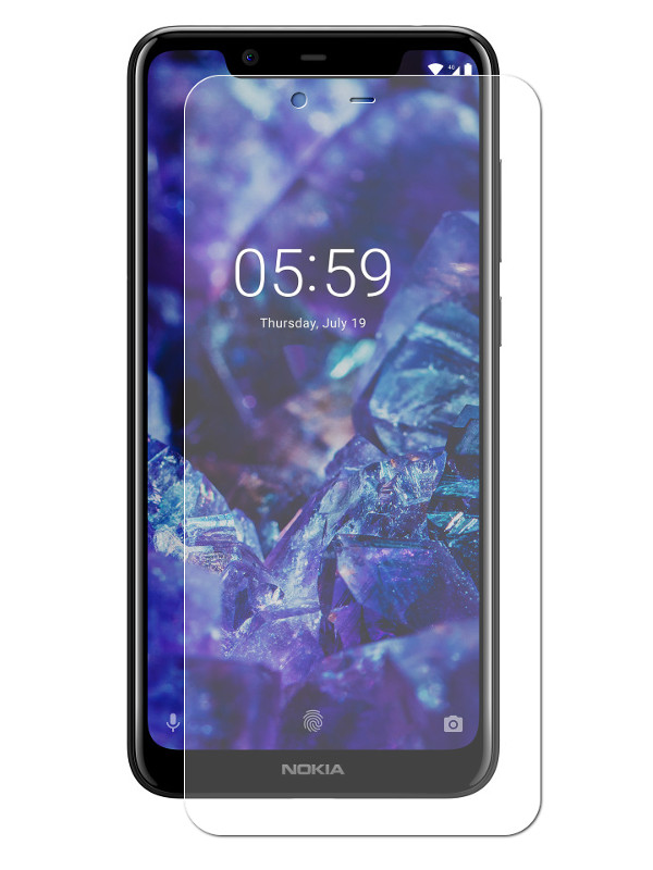 

Аксессуар Защитная пленка LuxCase для Nokia 5.1 Plus антибликовая 53438, 53438
