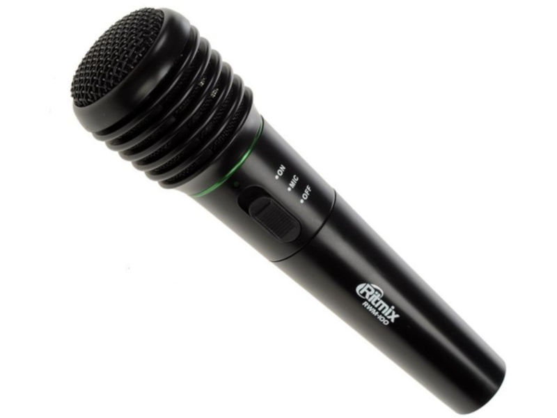 Микрофон Ritmix RWM-100 Black микрофон ritmix rdm 120 black