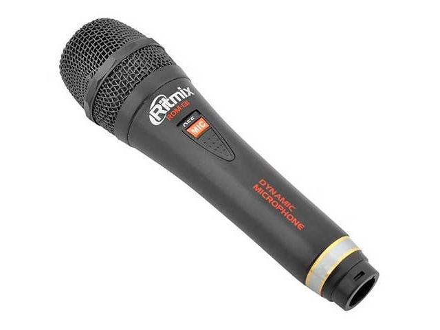 Микрофон Ritmix RDM-131 Black микрофон ritmix rwm 101 black