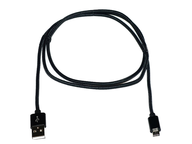 фото Аксессуар KS-is USB - MicroUSB 1.0m Black KS-324B1