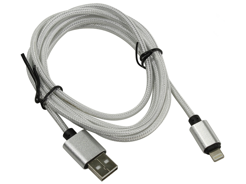 фото Аксессуар KS-is USB - Lightning 1.5m Grey KS-283S15