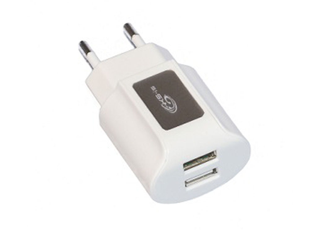 

Зарядное устройство KS-is Toss KS-056W 2xUSB 2000mA White, KS-056W