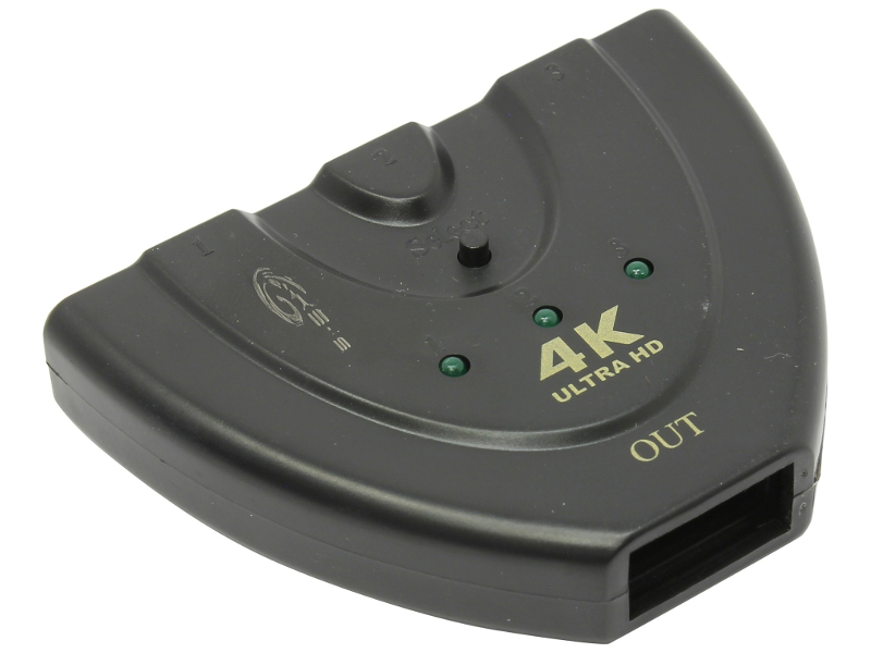 фото Сплиттер KS-is HDMI 1x3 KS-340 Black