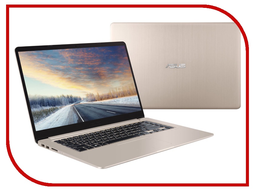 

Ноутбук ASUS VivoBook S510UN-BQ449 Gold Metal 90NB0GS1-M08140 (Intel Core i3-7100U 2.4 GHz/4096Mb/256Gb SSD/nVidia GeForce MX150 2048Mb/Wi-Fi/Cam/15.6/1920x1080/Endless OS), VivoBook S510UN-BQ449