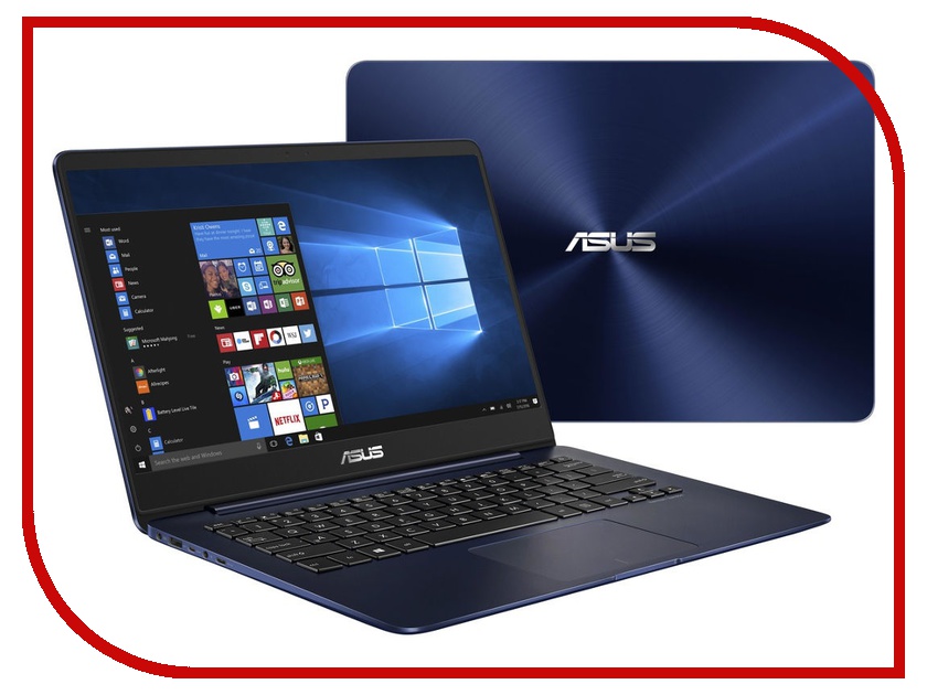 

Ноутбук ASUS Zenbook UX430UA-GV499T Blue 90NB0EC5-M11540 (Intel Core i3-7100U 2.4 GHz/4096Mb/256Gb SSD/Intel HD Graphics/Wi-Fi/Bluetooth/Cam/14.0/1920x1080/Windows 10), Zenbook UX430UA-GV499T