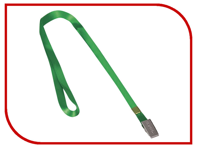 

Аксессуар Лента для бейджей Brauberg 45cm Green 235735, 235735