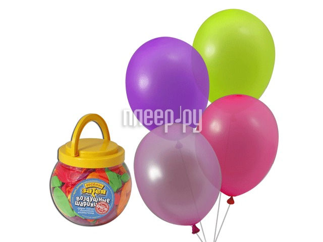 фото Набор воздушных шаров Веселая затея 10-inch 200шт Неон Ассорти 1110-0000