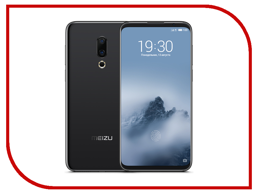 

Сотовый телефон Meizu 16th 8Gb RAM 128Gb Midnight Black, 16th
