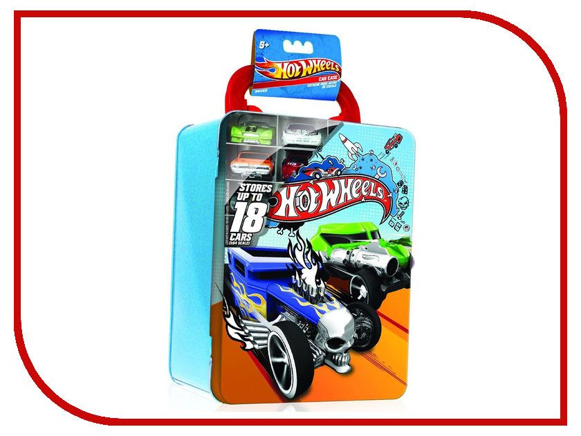 фото Портативный кейс Mattel Hot Wheels HWCC2 Blue