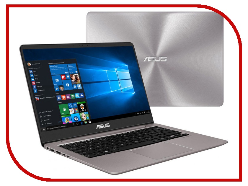 

Ноутбук ASUS Zenbook UX410UF-GV118T Grey 90NB0HZ3-M03840 (Intel Core i5-8250U 1.6 GHz/8192Mb/256Gb SSD/nVidia GeForce MX130 2048Mb/Wi-Fi/Bluetooth/Cam/14.0/1920x1080/Windows 10 Home 64-bit), Zenbook UX410UF-GV118T