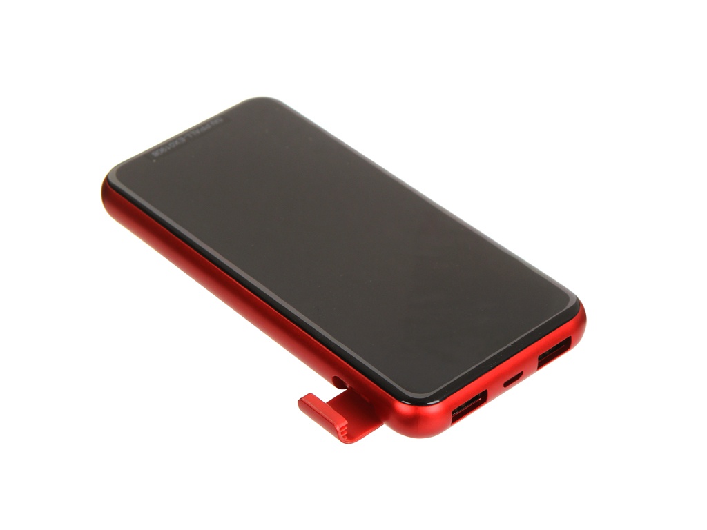 фото Внешний аккумулятор baseus wireless charger power bank 8000mah red ppall-ex09