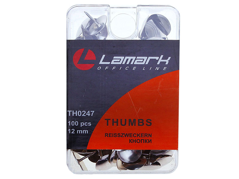 

Кнопки Lamark 12mm 100шт TH0247, TH0247