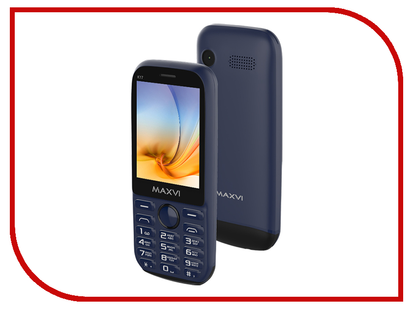 

Сотовый телефон Maxvi K17 Marengo-Black, MAXVI K17