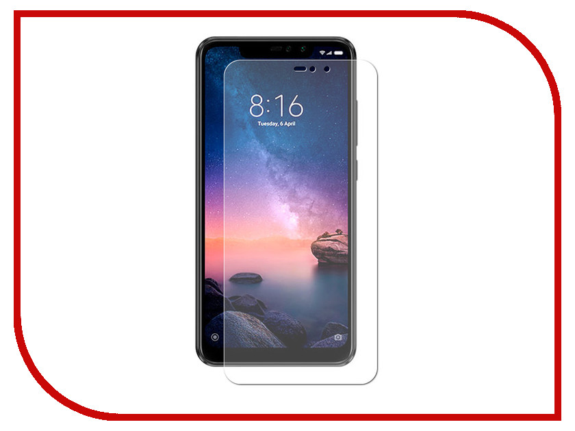 

Аксессуар Защитная пленка LuxCase для Xiaomi Redmi Note 6 Pro антибликовая 55800, 55800