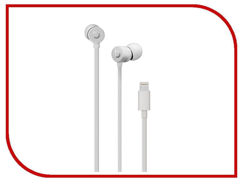 

Наушники Beats urBeats3 (Lightning) Satin Silver MU9A2EE/A, urBeats3