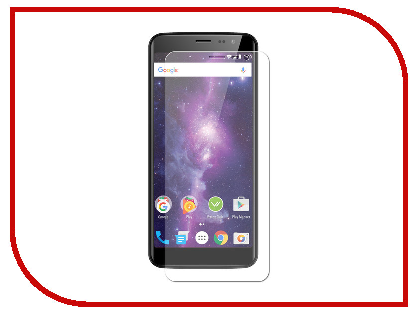 

Аксессуар Защитная пленка LuxCase для Vertex Vega на весь экран Transparent 89062, 89062