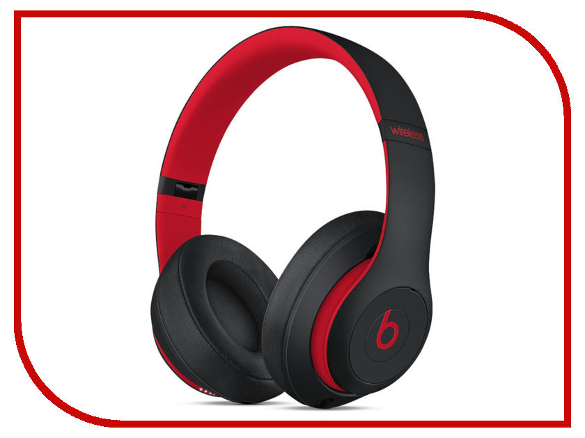 

Beats Studio3 Wireless Headphones Decade Collection Defiant Black-Red MRQ82EE/A, Studio3