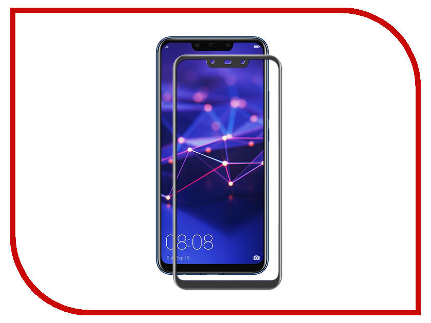 

Аксессуар Защитное стекло для Huawei Mate 20 Lite Mobius 3D Full Cover Black 4232-217, 4232-217