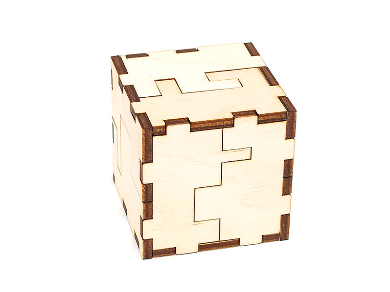 фото Сборная модель EWA Jigsaw Cube-3D
