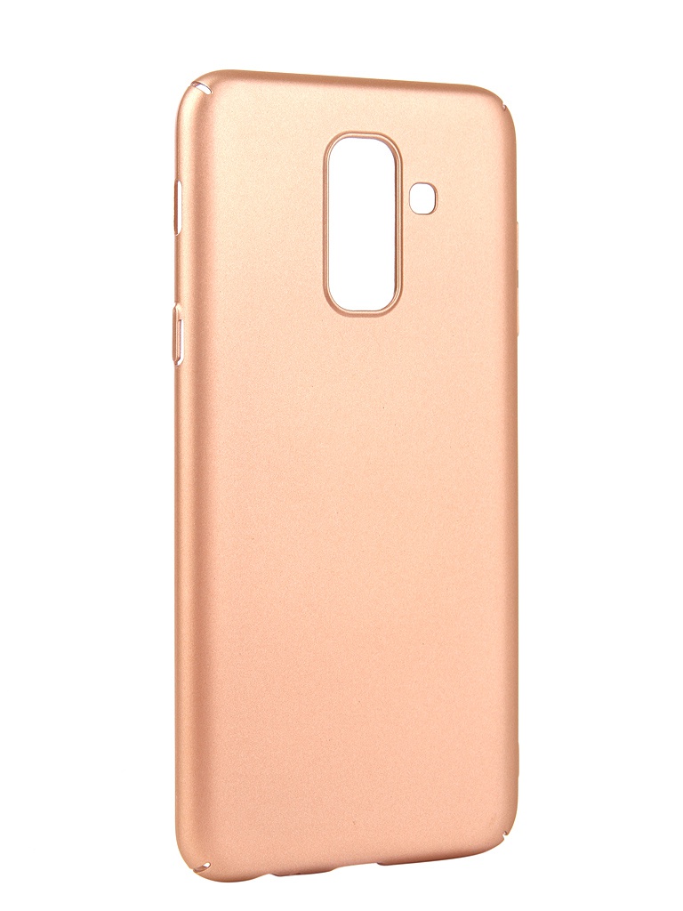 

Аксессуар Чехол Neypo для Samsung Galaxy A6 Plus 2018 Soft Touch Gold ST4655, ST4655