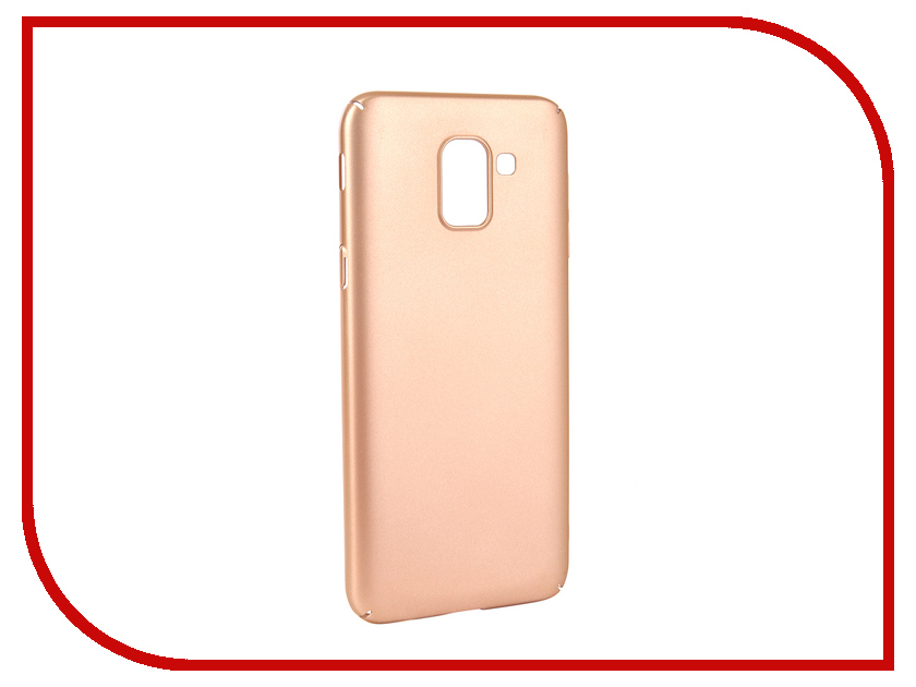 

Аксессуар Чехол Neypo для Samsung Galaxy J6 2018 Soft Touch Gold ST4649, ST4649