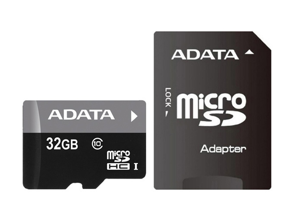 

Карта памяти 32Gb - A-Data MicroSDHC UHS-I U3 V30S AUSDH32GUI3V30SA1-RA1 с переходником под SD, AUSDH32GUI3V30SA1-RA1