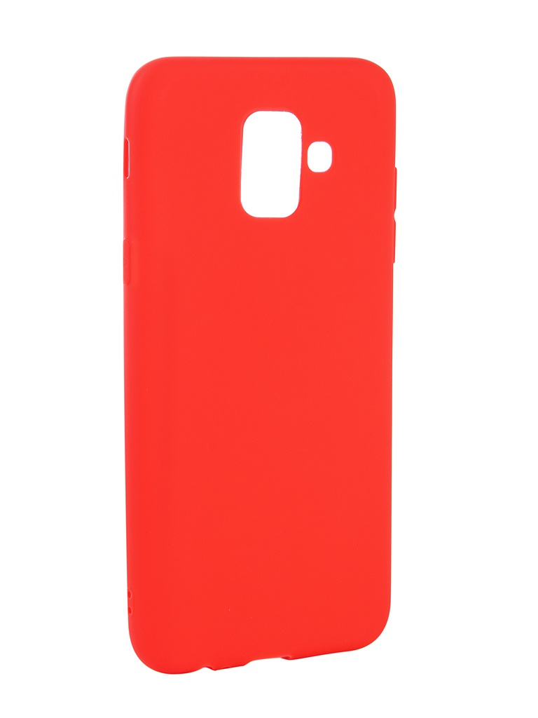 фото Аксессуар Чехол Neypo для Samsung Galaxy A6 2018 Soft Matte Red NST4628