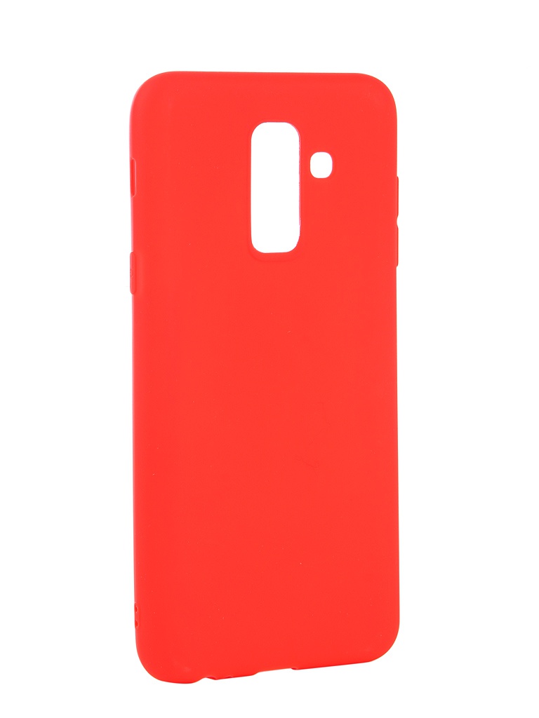 фото Аксессуар Чехол Neypo для Samsung Galaxy A6 Plus 2018 Soft Matte Red NST4632